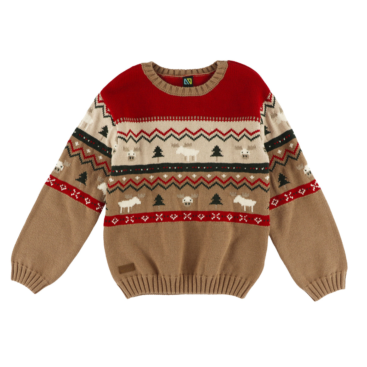 Chandail en tricot - Tout beau, tout propre - F2625-08 - 2 à 10 ans