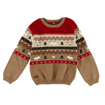 Chandail en tricot - Tout beau, tout propre - F2625-08 - 2 à 10 ans