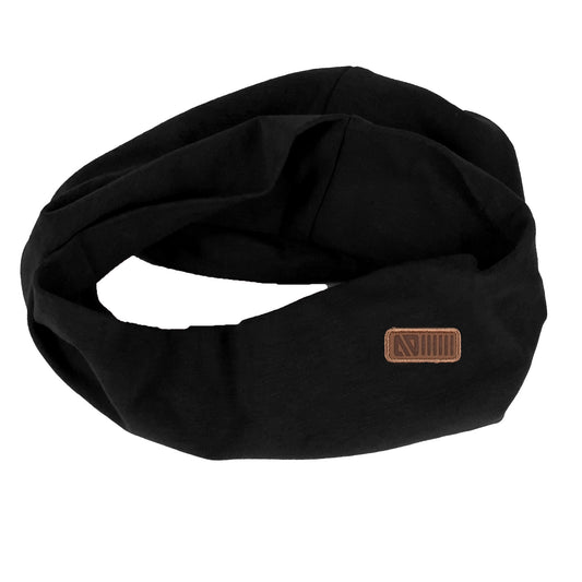 Foulard en jersey - BCACJ210- Noir - 12 mois à 14 ans