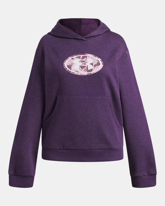 Chandail à capuchon -  UA Big Logo Print Fill 6016514-526 - Prune - XS à L