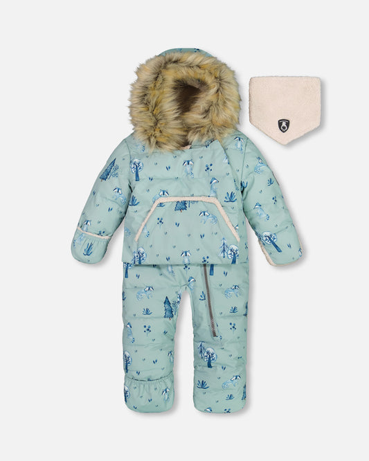 Habit de neige 1 pièce bébé G10B701-004 - 6 à 24 mois