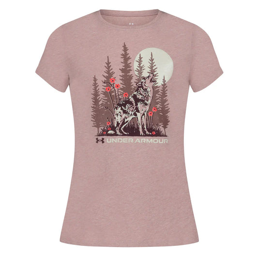 T-shirt - Loup - Rose - 7 à 16 ans