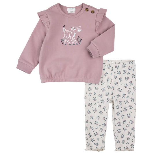 Ensemble chandail et legging - 26FGW35E23-B - 3 à 24 mois