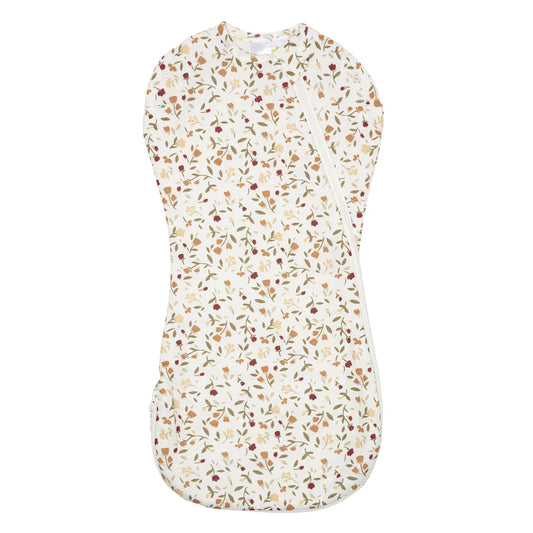 Sac de nuit pour nouveau-né en bambou - Floral (1.0 tog)