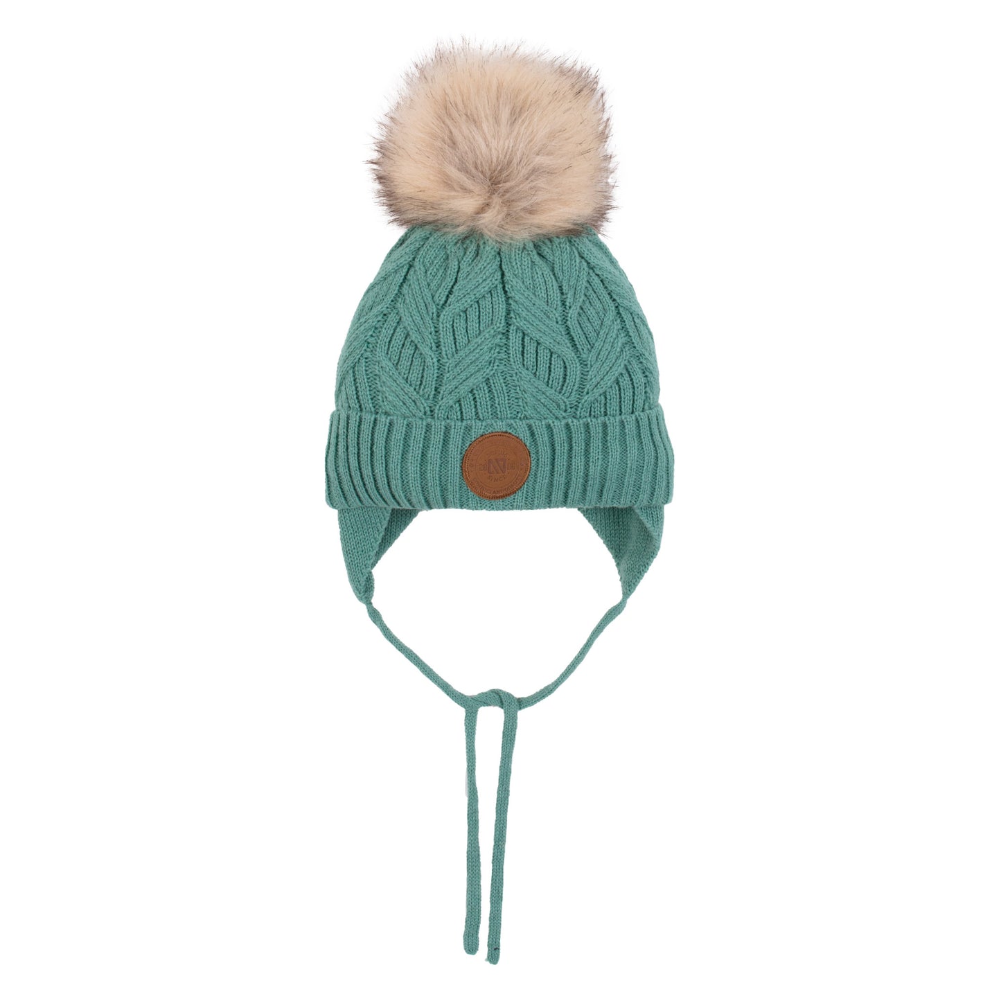 Tuque d’hiver en tricot avec oreilles Léa F24TU270 - 2/4 à 5/6 ans