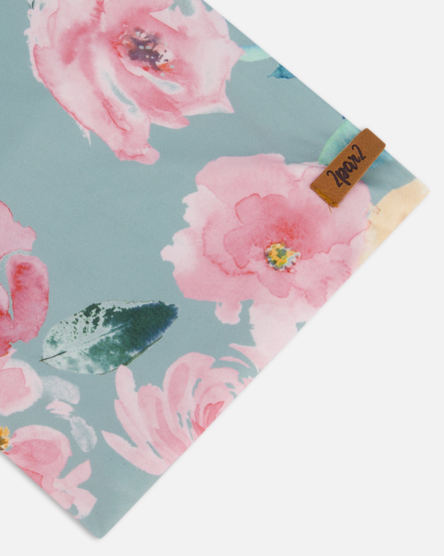 Foulard coton F30W21-003 - Imprimé aquarelle floral