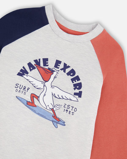 Chandail raglan - H30T72_0191 - 2 à 8 ans