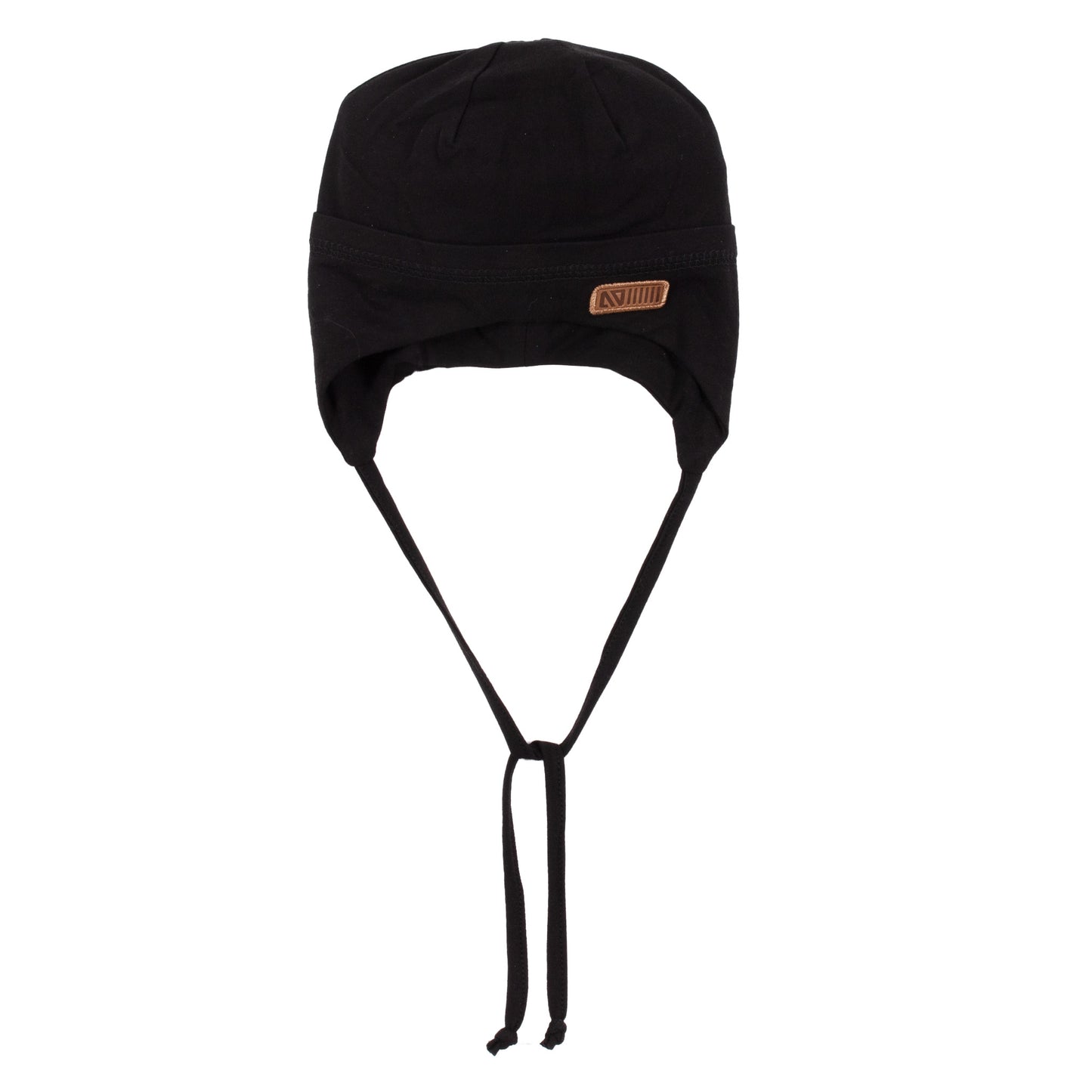 Tuque avec en jersey - BTUJ210- Noir - 6 à 24 mois