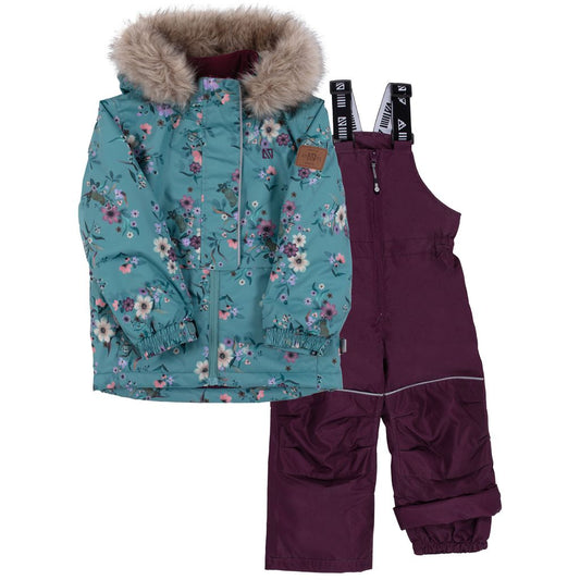 Habit de Neige 2 Pièces - turquoise - F25M268 - 4 à 8 ans