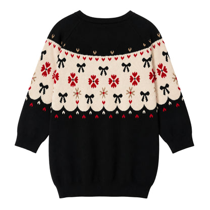 Robe en tricot - Vacances royales - F2670-14- 3 à 24 mois (Copie)