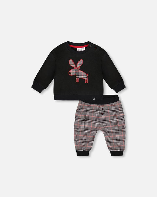 Chandail et pantalon - H20OB10 - 999 - 6 à 24 mois