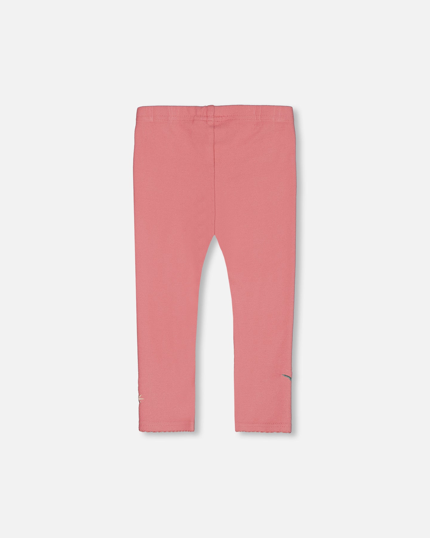 Legging en coton organique rose  - Edelweiss, Edelweiss- G20E60-662 - 2 à 8 ans