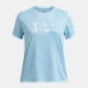 T-shirt'UA Tech™ Wordmark - Bleu - 7 à 14 ans