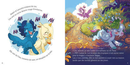 Livre - Léa la licorne se fait des amis