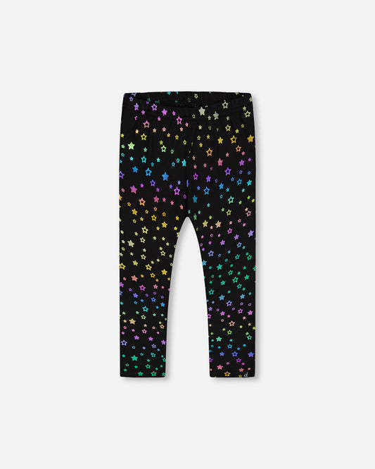 Legging imprimé - Étoiles, Arc-en-ciel et Coeurs - G20L60-081 - 3 à 10 ans