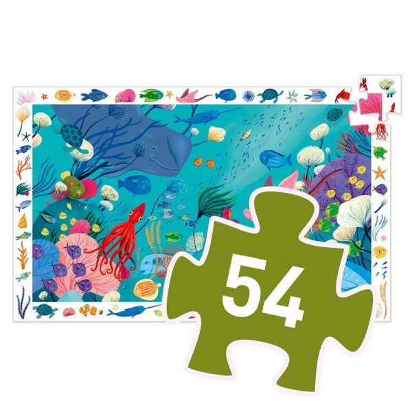 Puzzle observation / Aquatique / 54 pcs