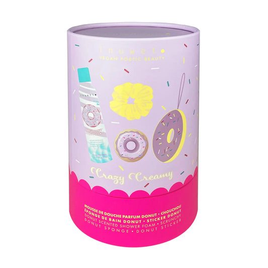 Coffret mousse de douche et accessoires - Donut