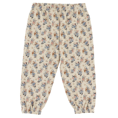 Ensemble cache-couche et pantalon - Charmante floraison - F2656-01 - 3 à 24 mois
