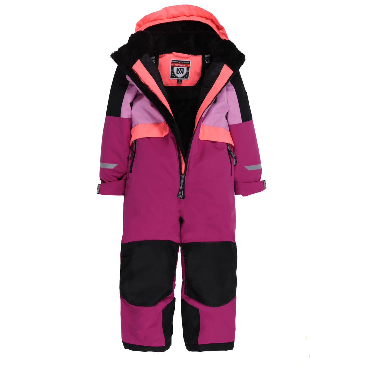 Habit de Neige 1 Pièce Performance - Rose - F26M950 - 2 à 10 ans
