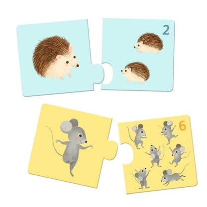 Puzzle duo / Bébés Animaux