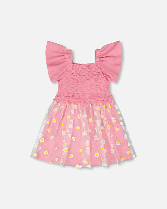 Robe avec tulle - H30I87_06240 - 2 à 10 ans