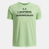 Boys' UA Tech Split Wordmark - 1383010-712 - Lime - 7 à 14 ans