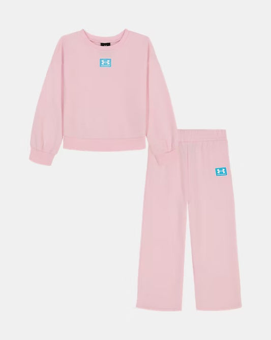 Ensemble de jogging - Rose pale  - 4 à 7 ans