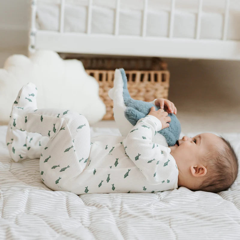 Pyjama en coton organique - Poissons - Nouveau-né à 24 mois