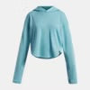UA Hoodie Rival - 6009586-425 - Turquoise - 7 à 14 ans
