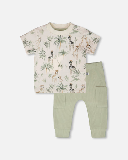 Ensemble chandail et pantalon - H30C14_3H054 - 3 à 24 mois
