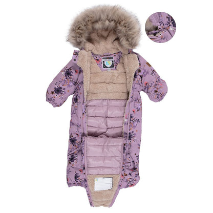 Habit de Neige 1 Pièces - mauve - F25M468- 6 à 24 mois