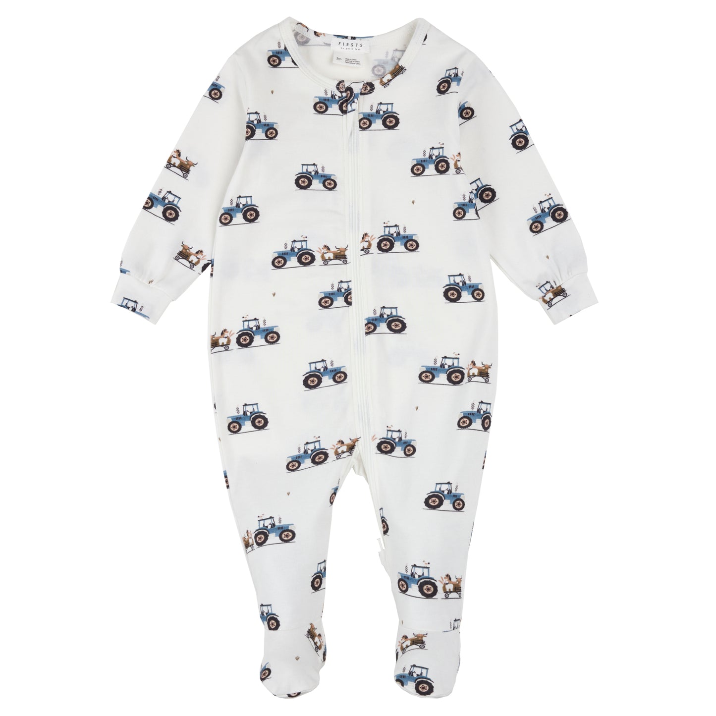 Pyjama en coton organique - 26FGL32P06-B - Nouveau-né à 24 mois