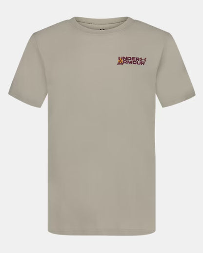 Chandail à manches courte beige taupe - 7 à 14 ans