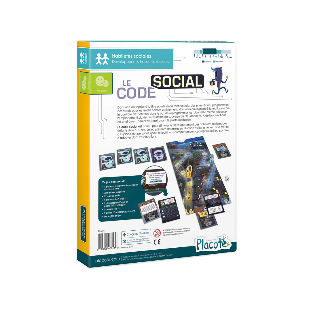 Jeu éducatif - Le code social