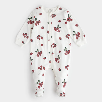 Pyjama «Framboises» - Nouveau-né à 12M