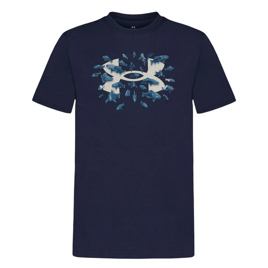 Chandail à manches courte bleu marin - 8 à 16 ans