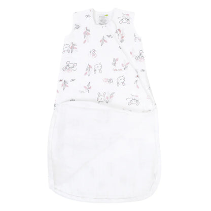Sac de nuit mousseline de coton - Lapin (0.7 tog)