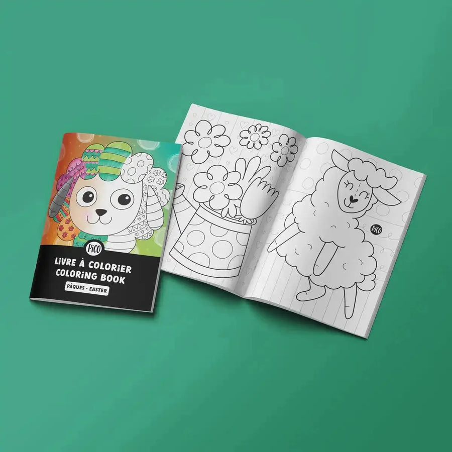 Mini livre à colorier - Pâques