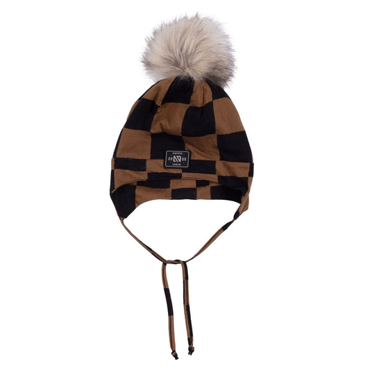 Tuque d’automne - F25TUJO500 - Noir - 6 mois à 6 ans