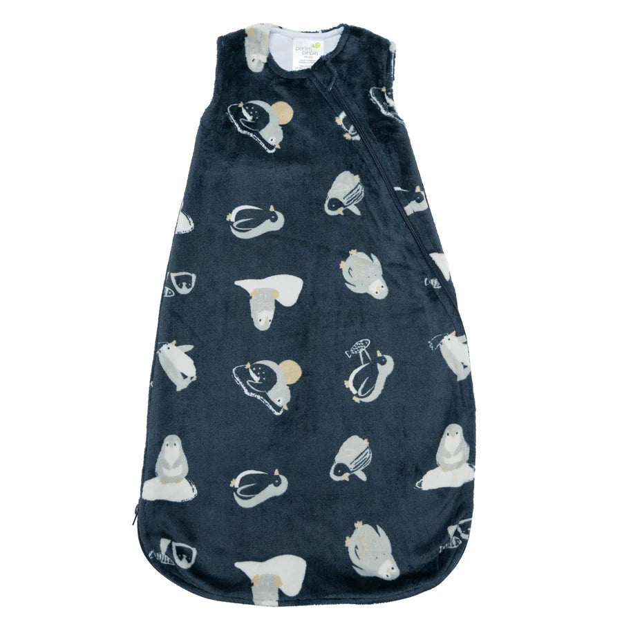Sac de nuit en peluche - Pingouin (1.5 tog)