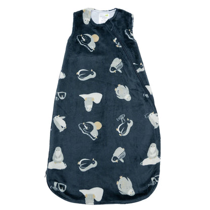 Sac de nuit en peluche - Pingouin (1.5 tog)