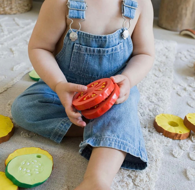 Jouet de dentition Renato la tomate