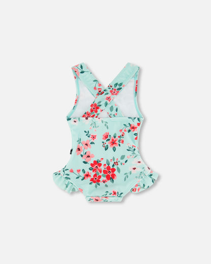 Maillot de bain Imprimé de fleurs F30NG15-047 -  6 à 24 mois