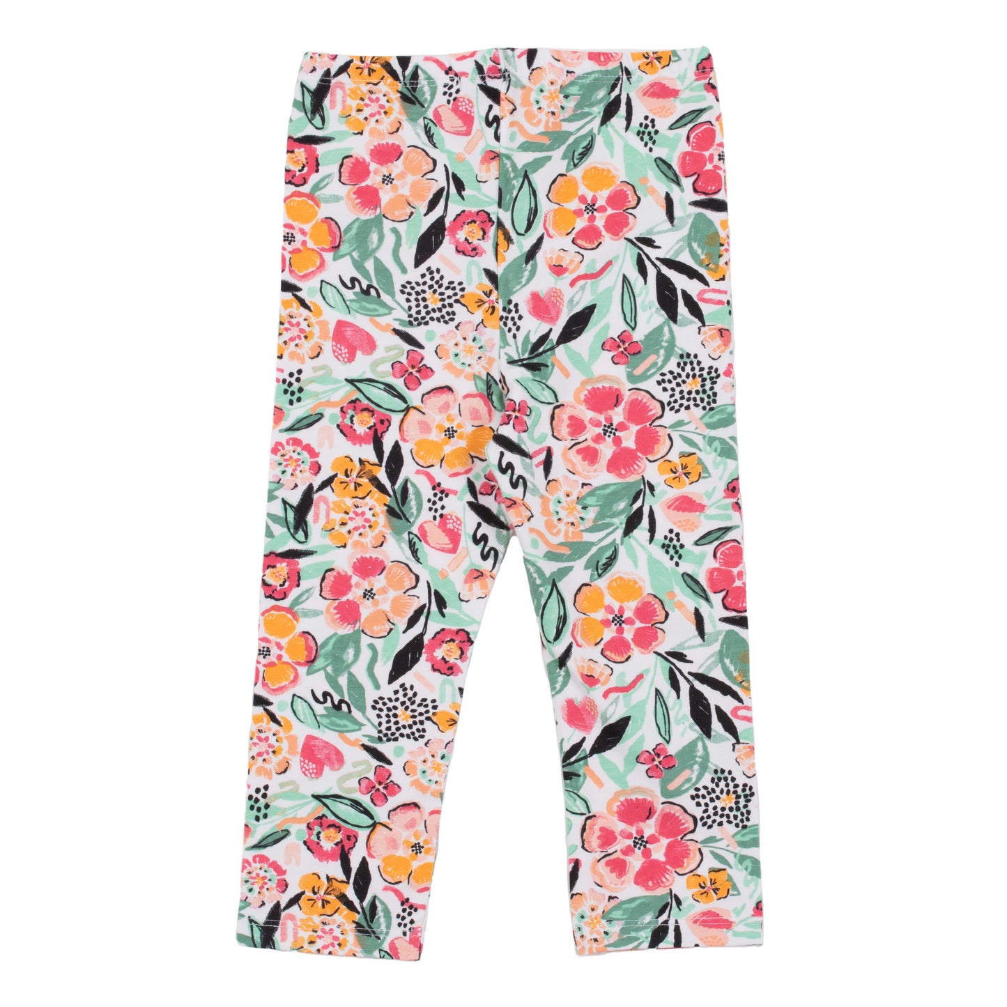 Legging 3/4 imprimé - Pique-nique au soleil- S2404-07 - 2 à 10 ans