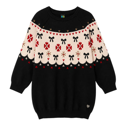 Robe en tricot - Vacances royales - F2670-14- 3 à 24 mois (Copie)