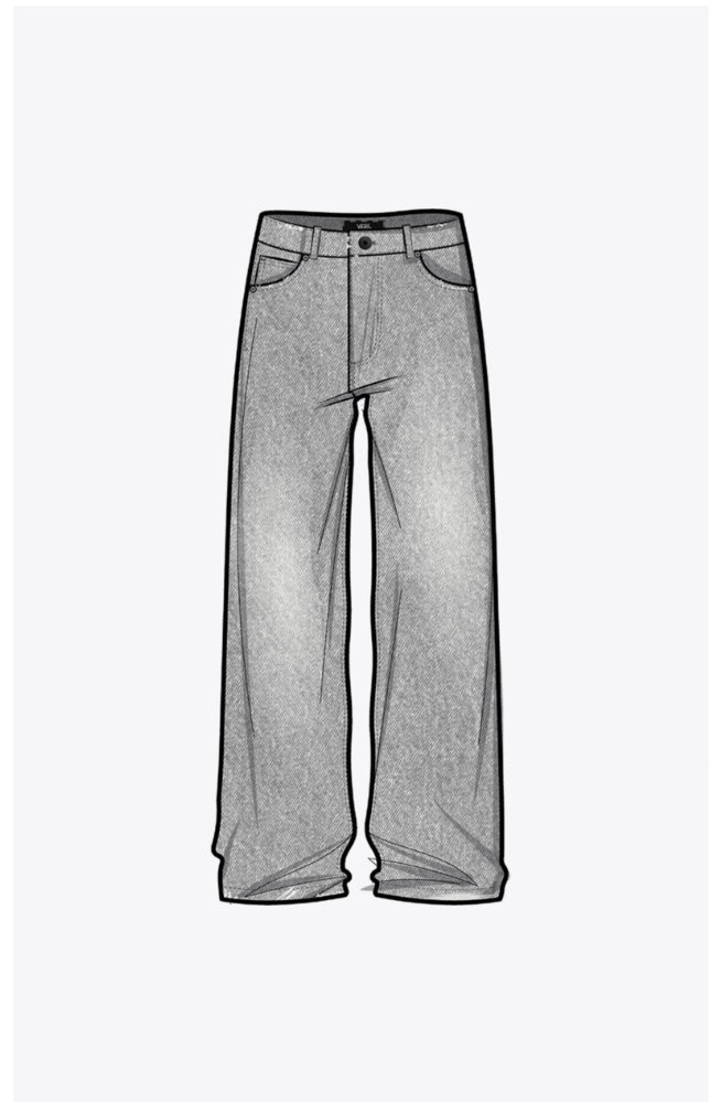 Pantalon baggies SIRELLE PUDDLE PANTS - 7 à 14 ans