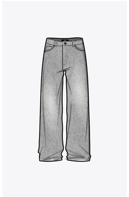 Pantalon baggies SIRELLE PUDDLE PANTS - 7 à 14 ans
