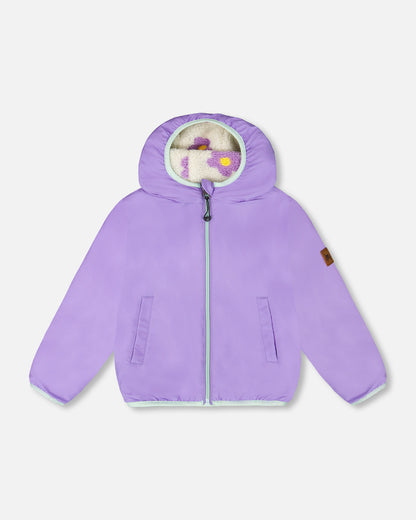 Manteau mi-saison réversible - H20W65-530 - 2 à 10 ans