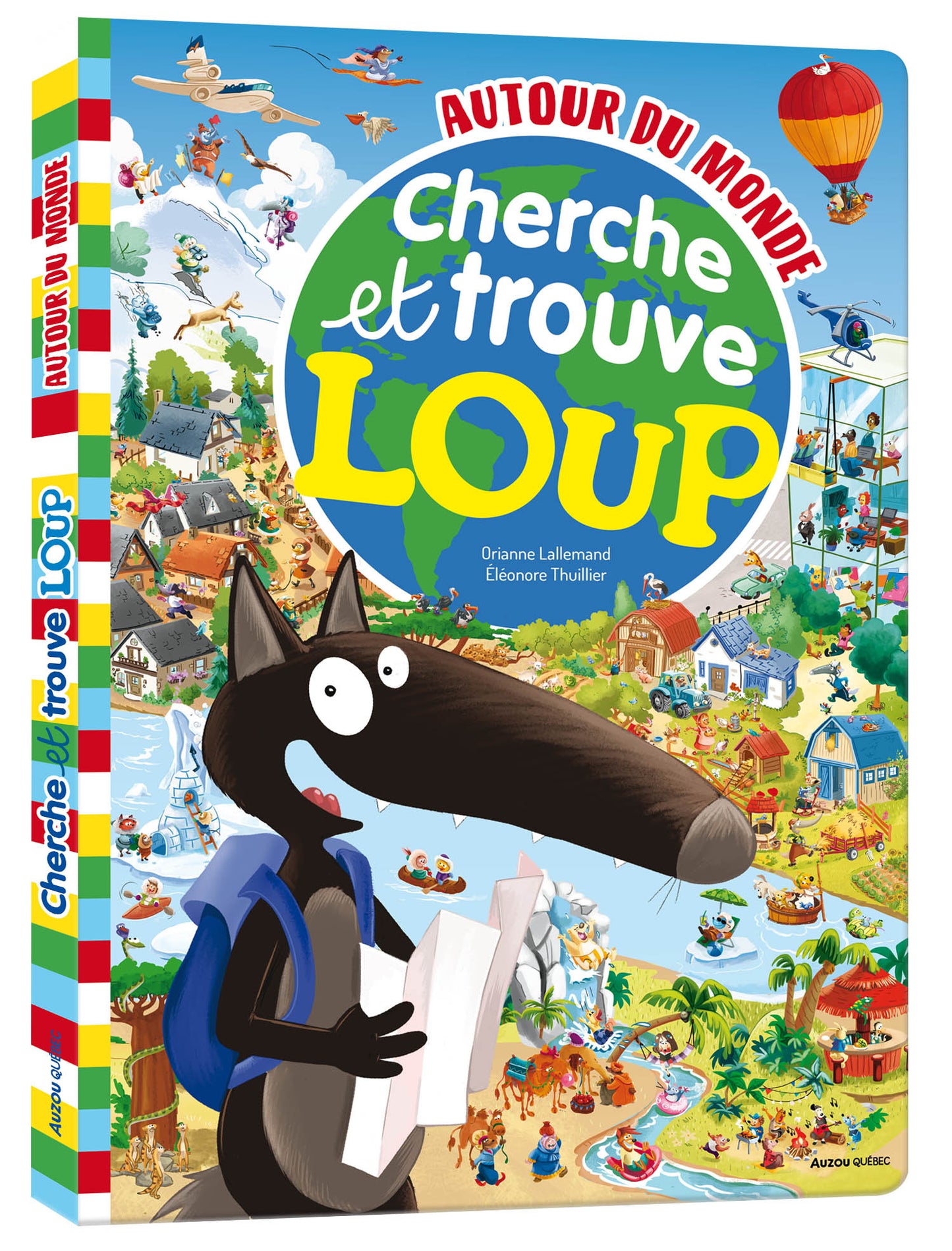 Cherche et trouve : Loup Autour Du Monde