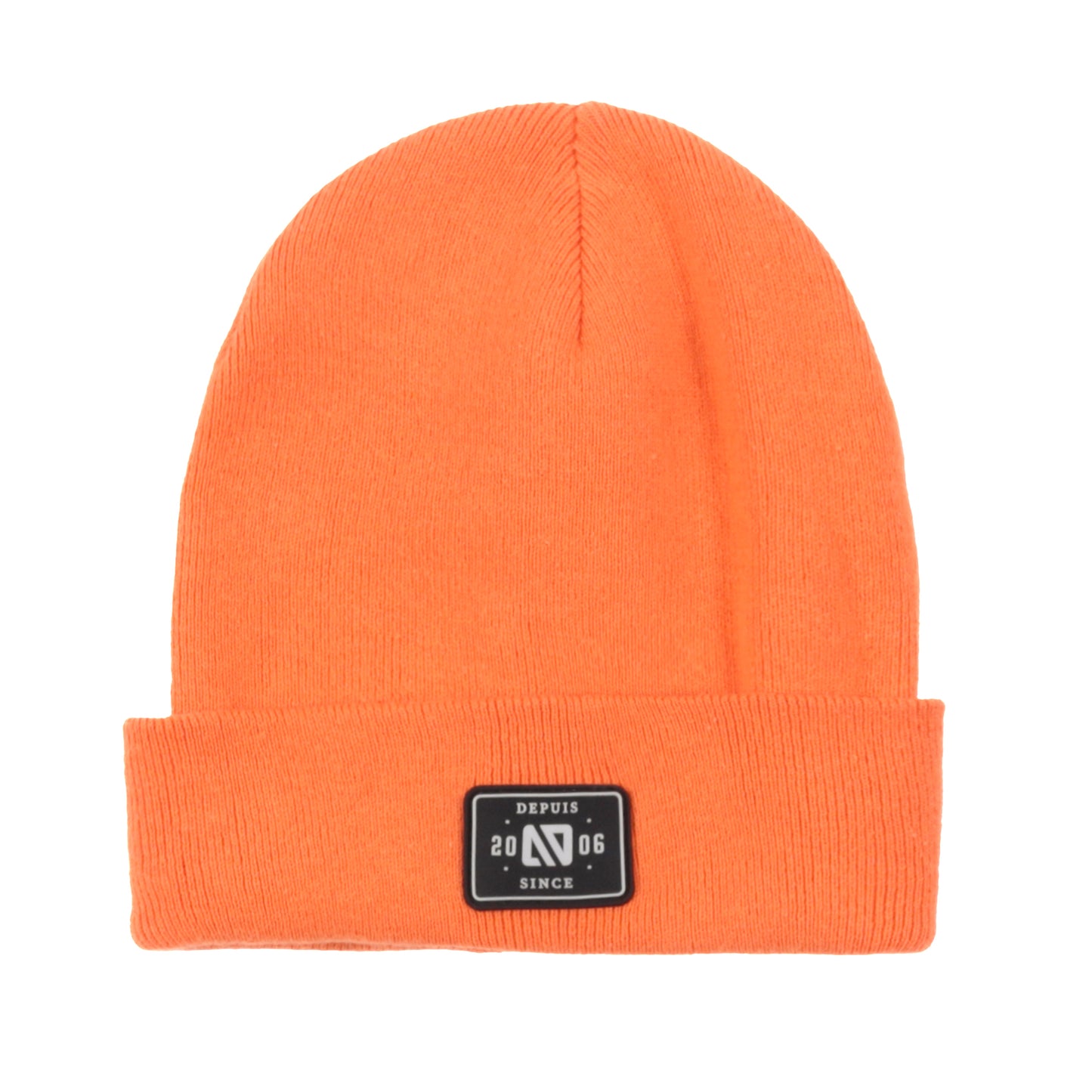 Tuque en tricot - BTU230-S26 - ORANGE - 2/6 à 7/14 ans
